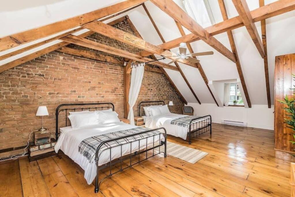 蒙特利尔North House - Mtl Artist Loft - Champs公寓 外观 照片